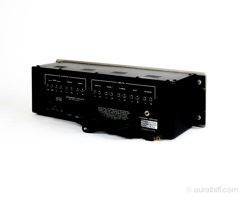 Vintage Phase Linear 2000 series two // Solid-State Preamplifier