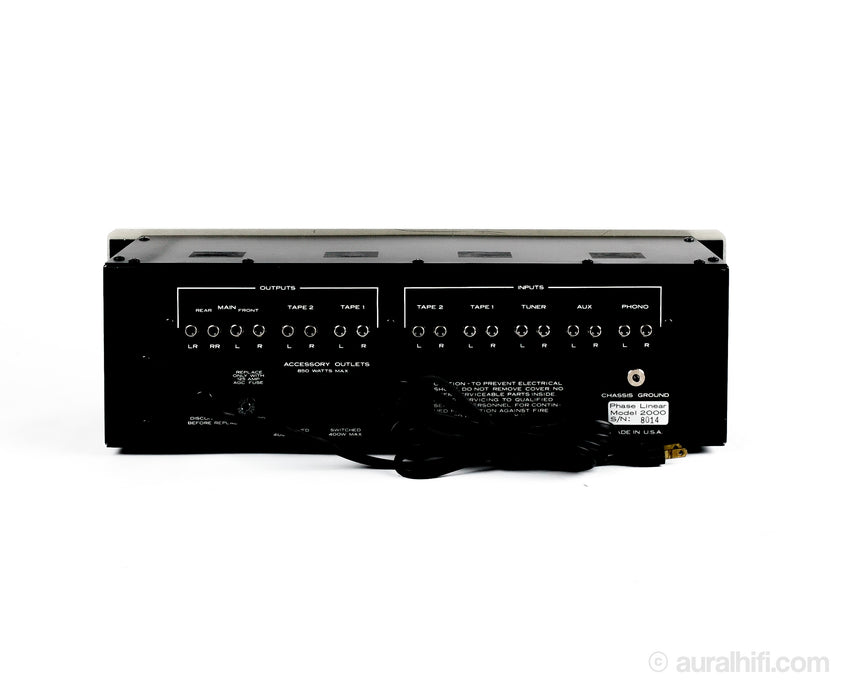 Vintage Phase Linear 2000 series two // Solid-State Preamplifier