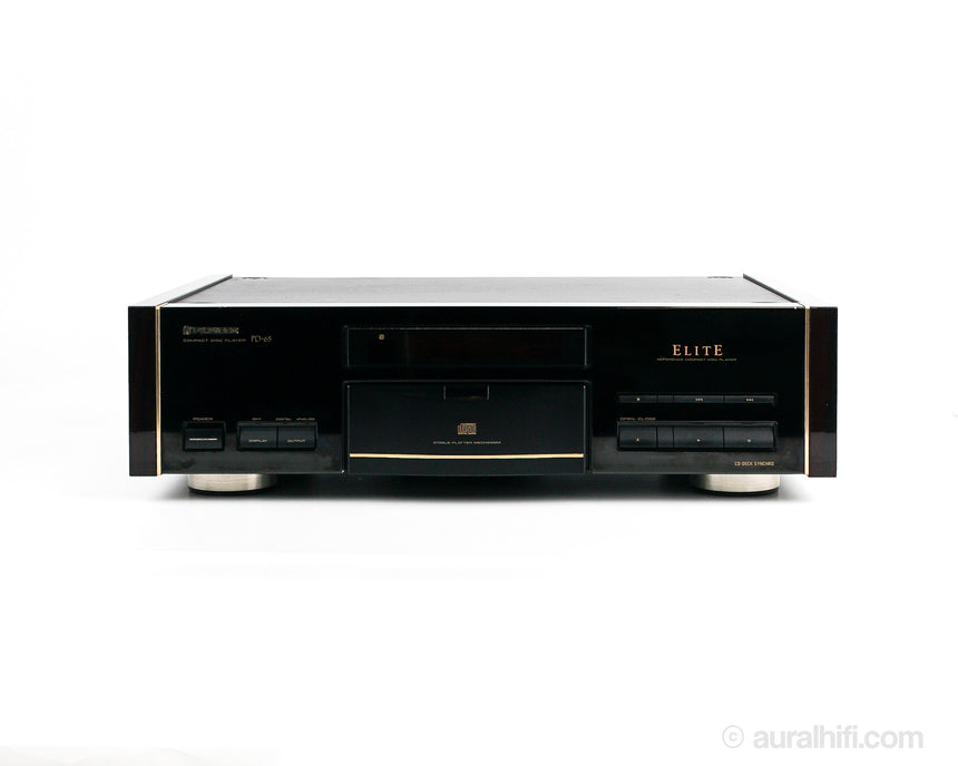 Vintage Pioneer Elite PD-65 // CD Player / Professionally Serviced