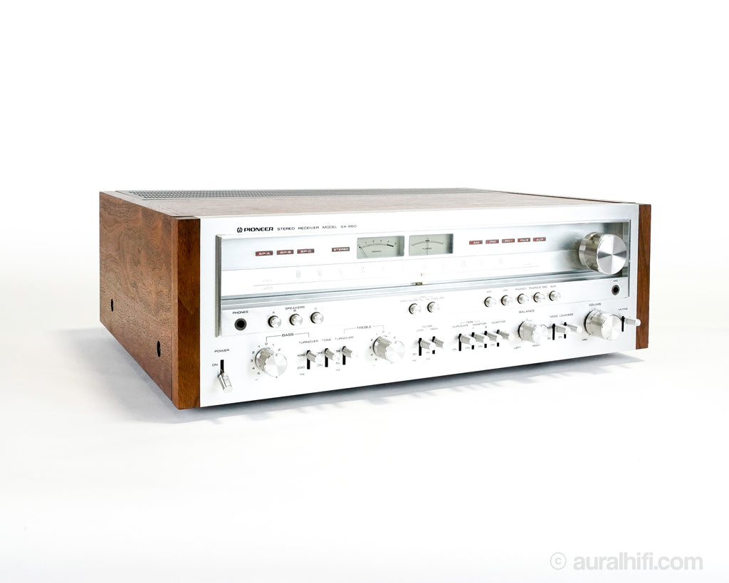 Vintage Pioneer SX-950 // Solid-State Receiver / Restored – AURAL HiFi