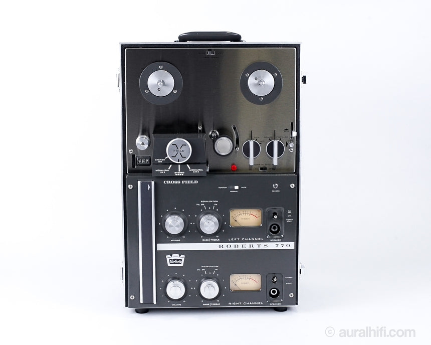 Vintage Roberts 770 // Reel to Reel / Built-in tube amp / Service Manual