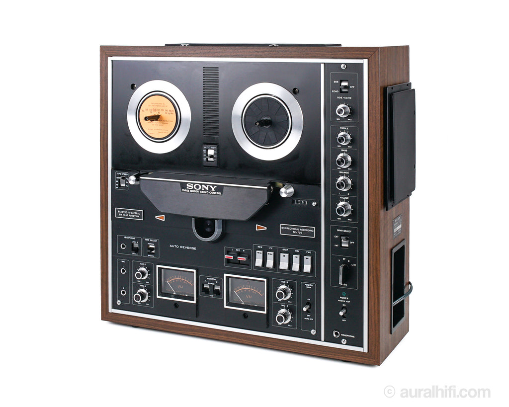 Vintage Sony TC-730 // Reel to Reel / Near NOS / Original Box & Manual –  AURAL HiFi