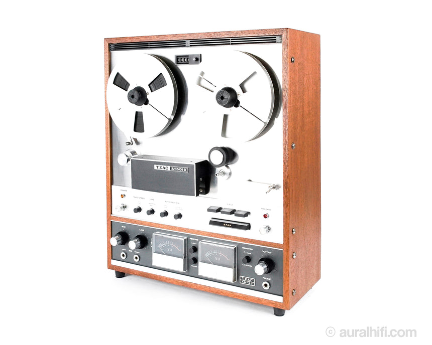 Vintage TEAC A-6010 // Reel to Reel / Phase Sensing Auto Reverse / Original Box