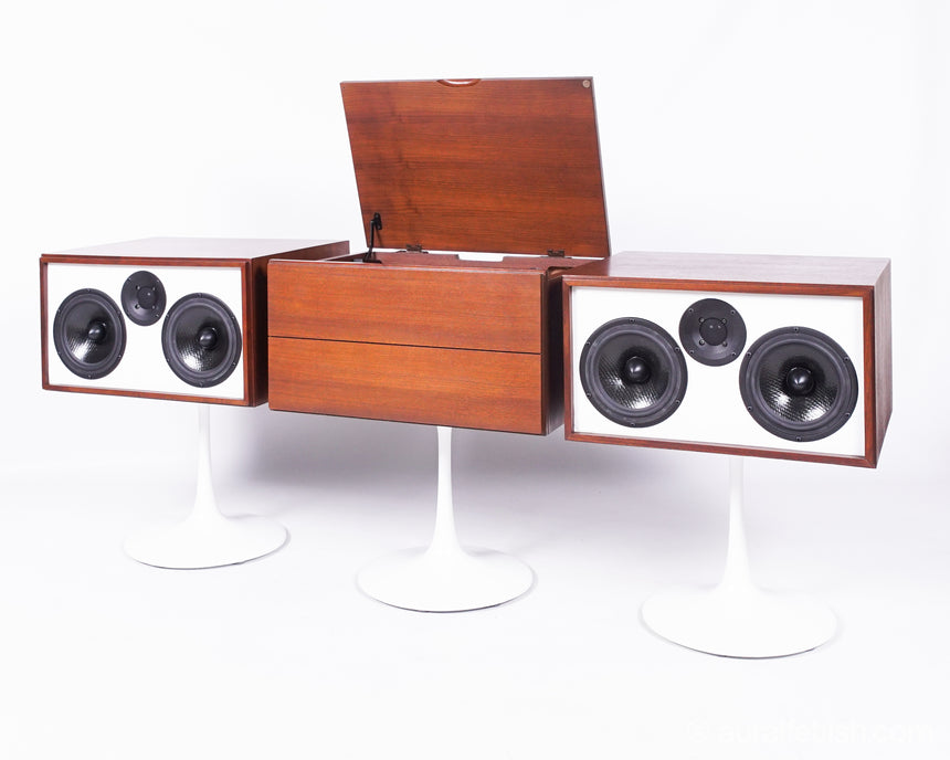 Aural Twenty Plus // Mid-Century Modern Streaming Stereo Console / Custom Restoration