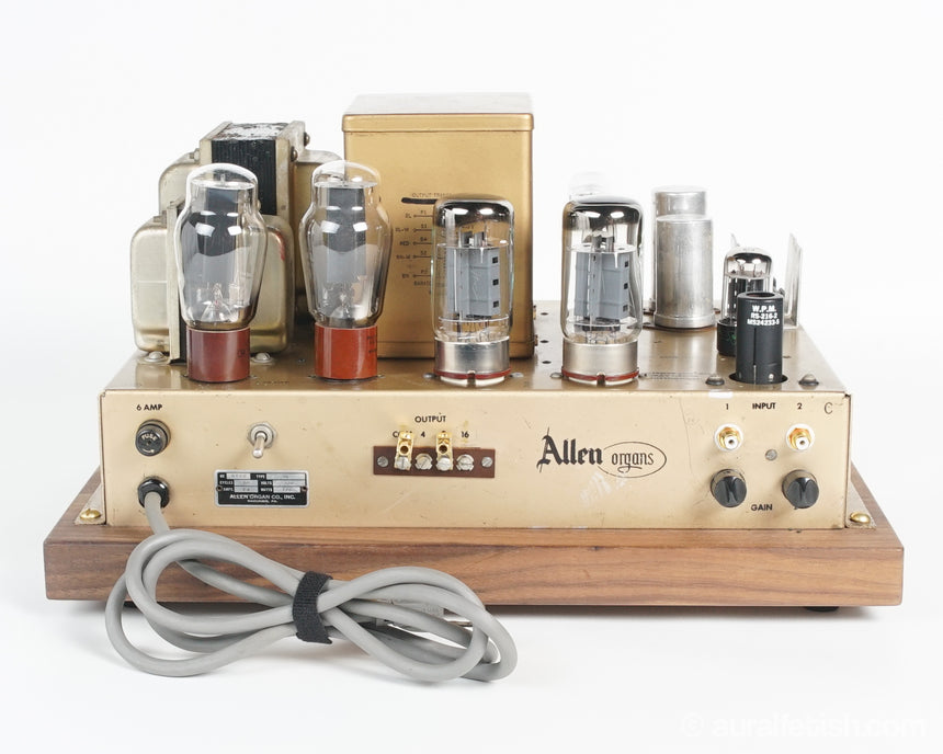 Allen Organ 90 // Monoblock Tube Amplifiers