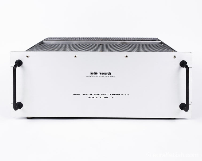 Audio Research Dual 75 // Stereo Tube Amplifier