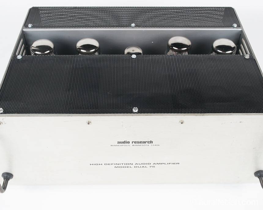 Audio Research Dual 75 // Stereo Tube Amplifier
