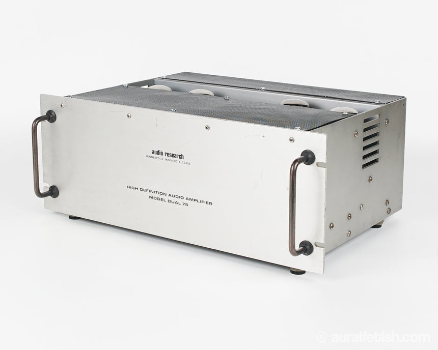 Audio Research Dual 75 // Stereo Tube Amplifier
