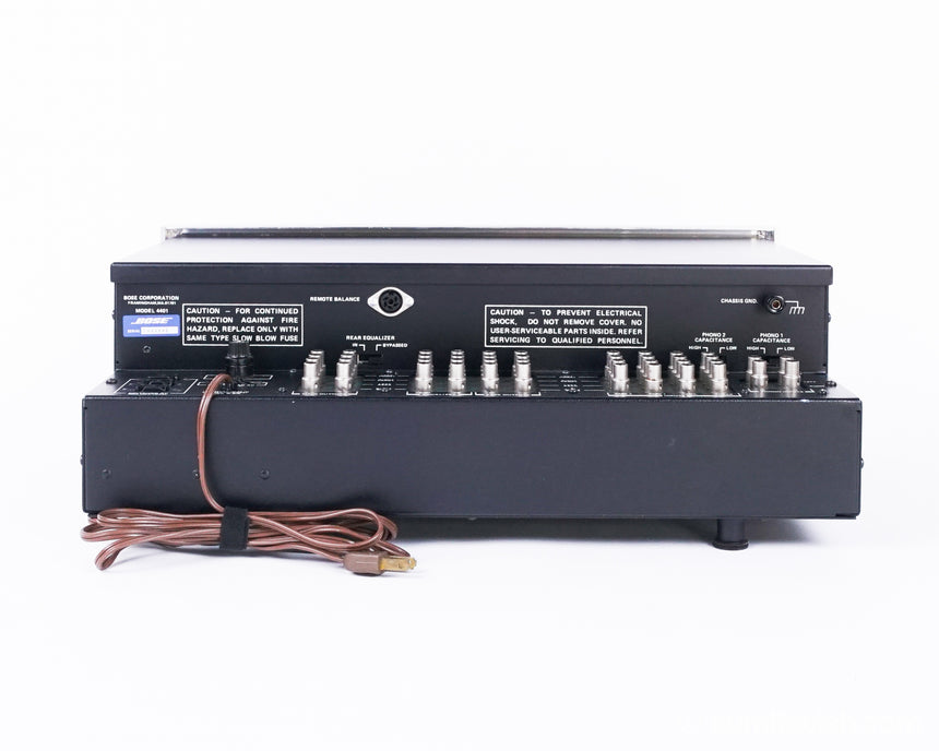 Bose 4401 // Vintage Solid State Stereo Preamplifier