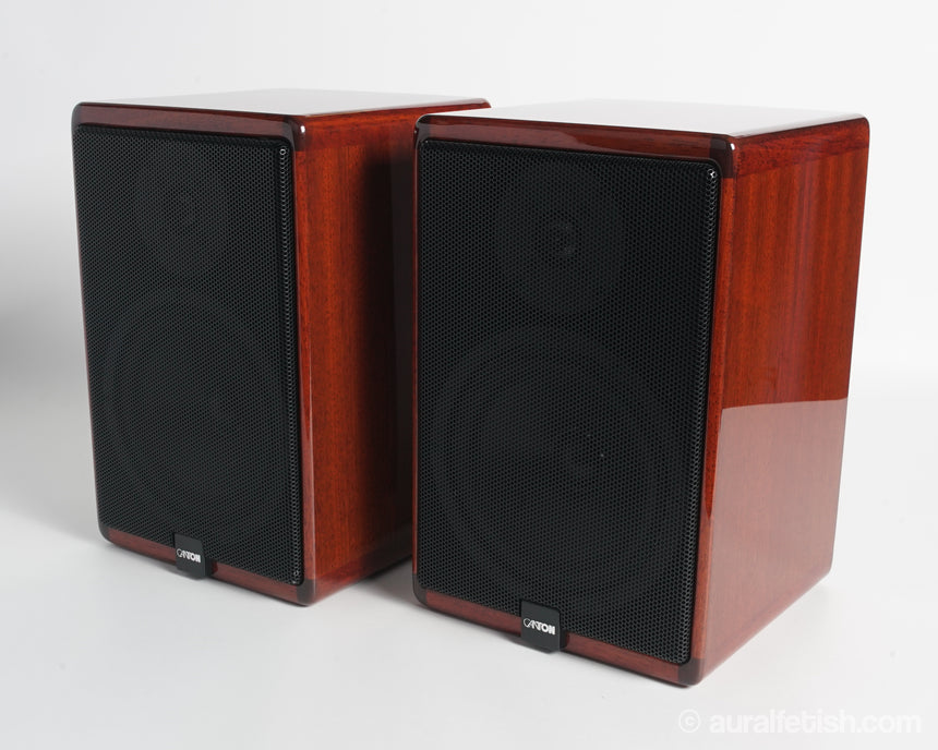 Canton Karat 920 // Bookshelf Speakers / Mahogany / Original Boxes