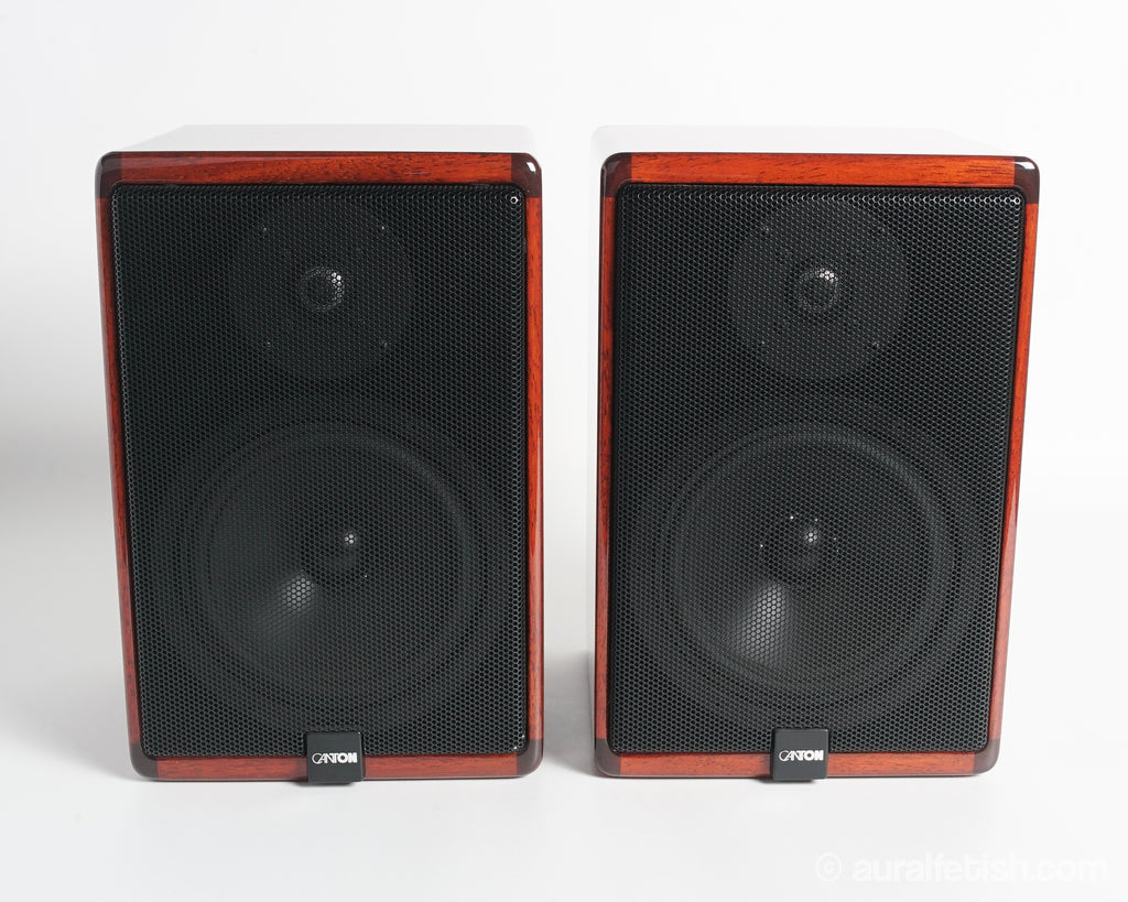 Canton Karat 920 // Bookshelf Speakers / Mahogany / Original Boxes