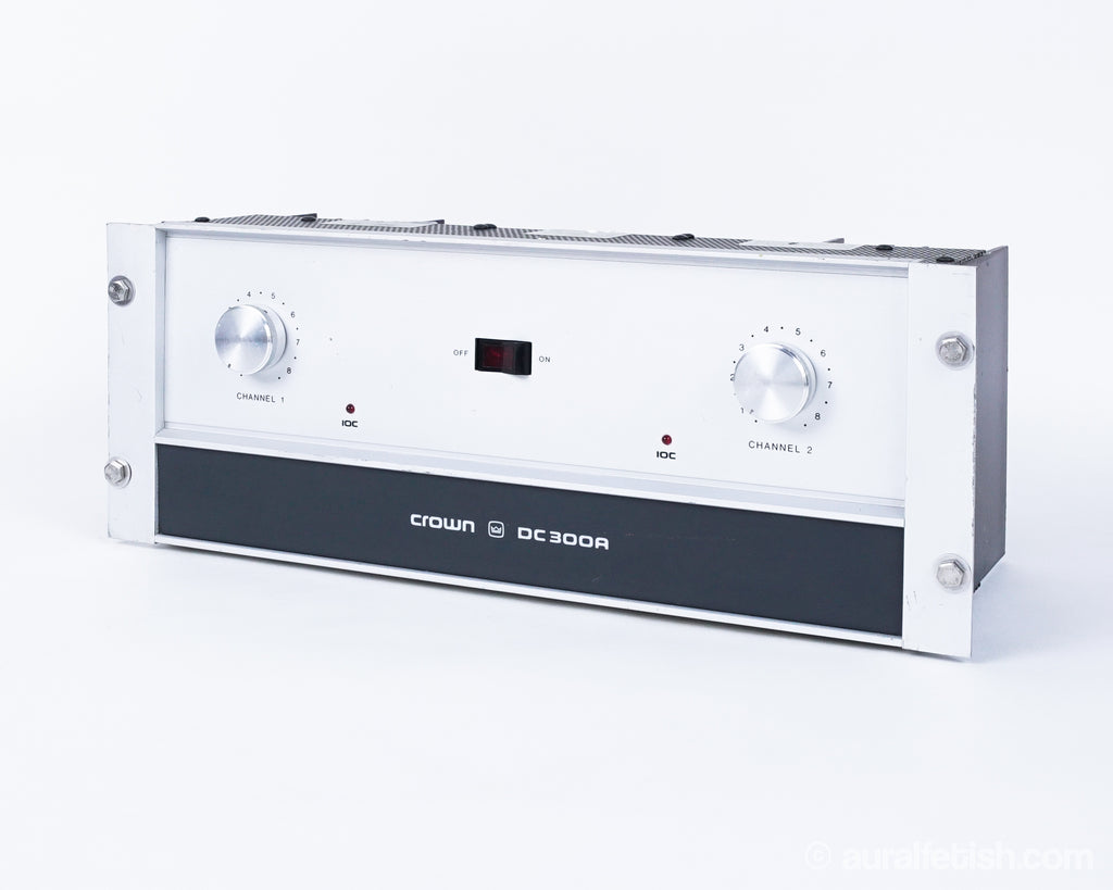 Crown DC-300A // Vintage Solid-State Amplifier – AURAL HiFi