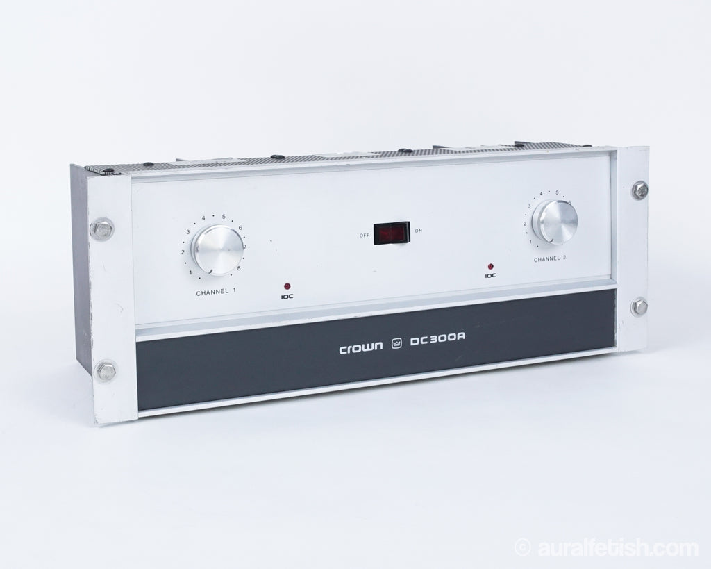 Crown DC-300A // Vintage Solid-State Amplifier – AURAL HiFi
