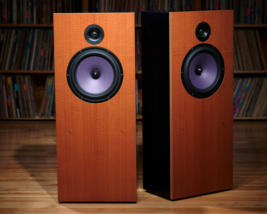 New / DeVore Fidelity  Orangutan O/93 //  Speakers / Fiddleback Mahogany