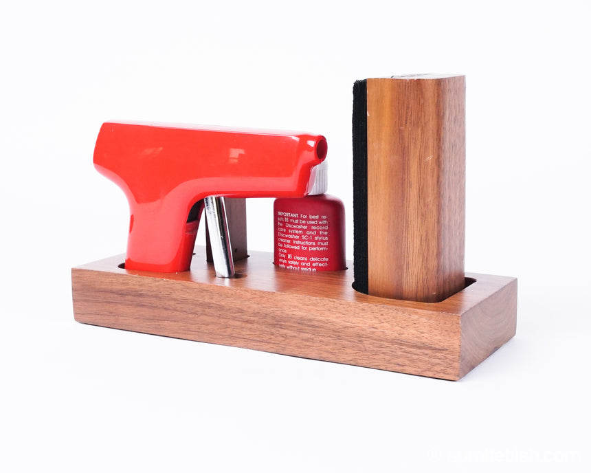 Discwasher Discorganizer // Vintage Record Cleaning Kit Accessory / Zerostat / D3 Record Cleaner