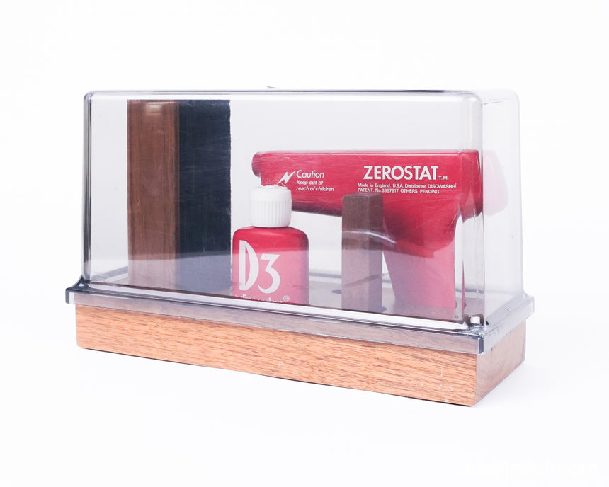 Discwasher Discorganizer // Vintage Record Cleaning Kit Accessory / Zerostat / D3 Record Cleaner