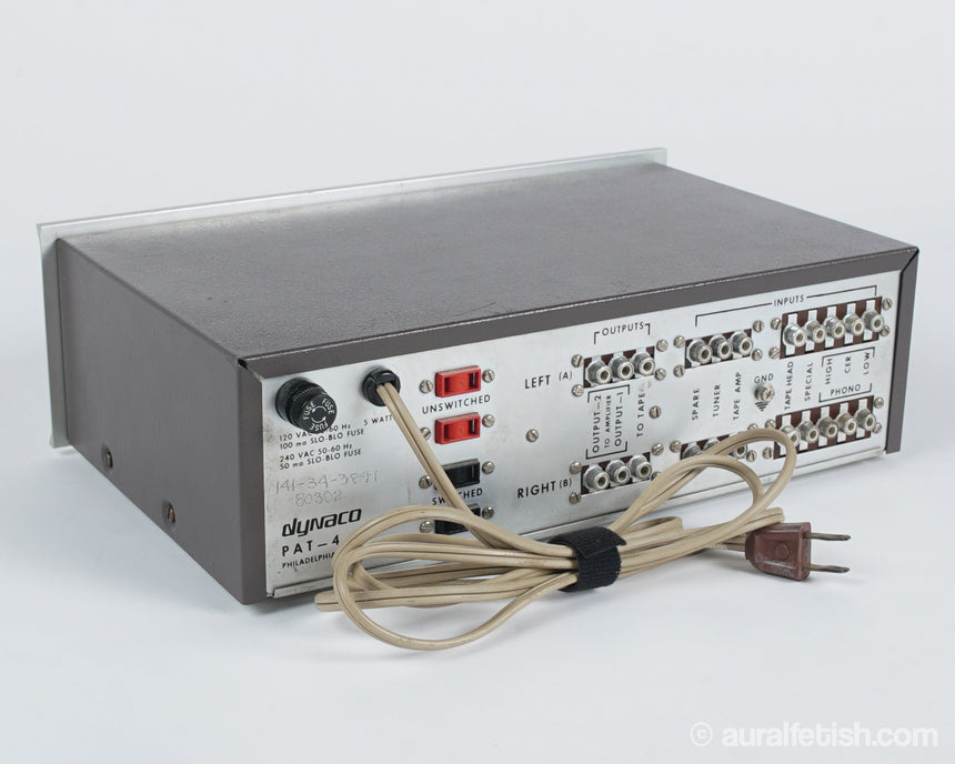 Dynaco PAT-4 // Solid State Stereo Preamplifier