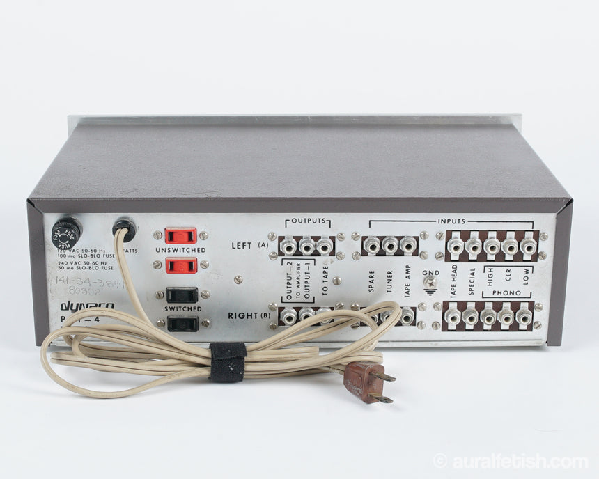 Dynaco PAT-4 // Solid State Stereo Preamplifier