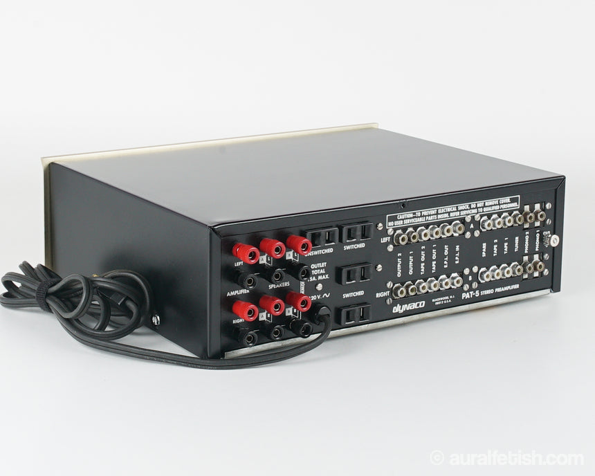 Dynaco PAT-5 // Solid State Stereo Preamplifier