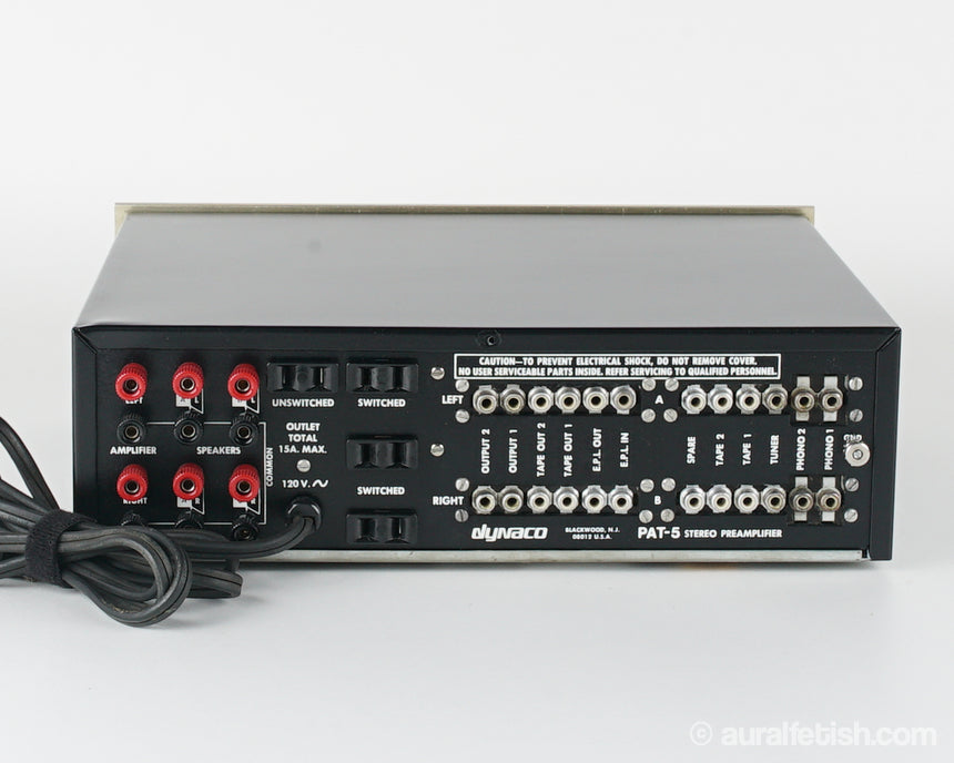 Dynaco PAT-5 // Solid State Stereo Preamplifier