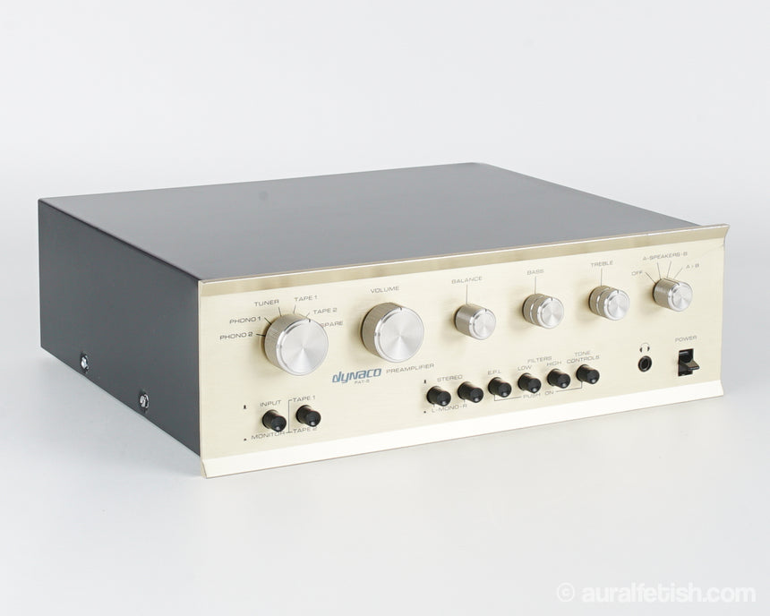 Dynaco PAT-5 // Solid State Stereo Preamplifier
