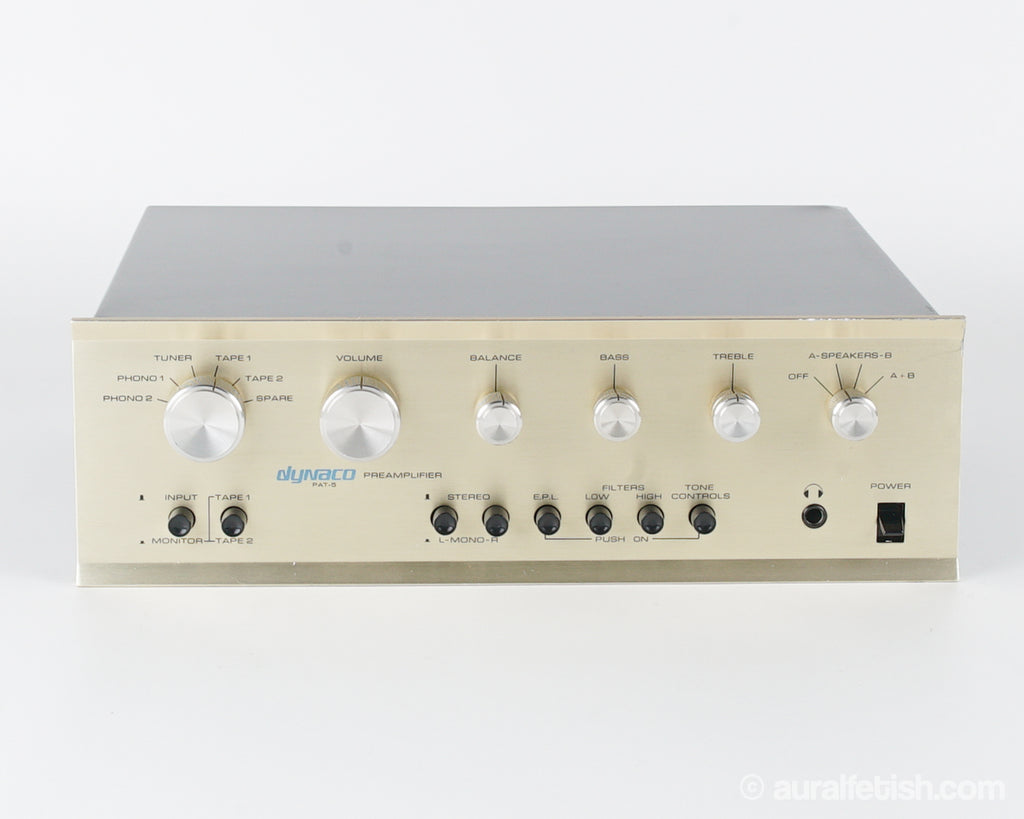 Dynaco PAT-5 // Solid State Stereo Preamplifier – AURAL HiFi