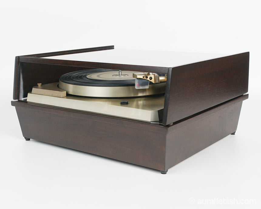 EMPIRE 598 II Troubador // Belt Drive Turntable / Restored / Glass Dust Cover