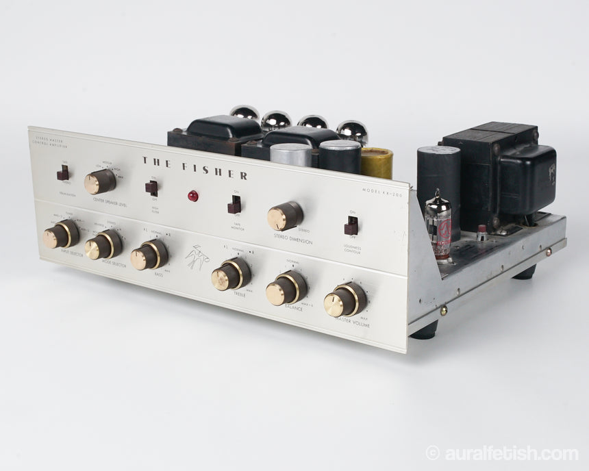 Fisher KX-200 // Integrated Stereo Tube Amplifier