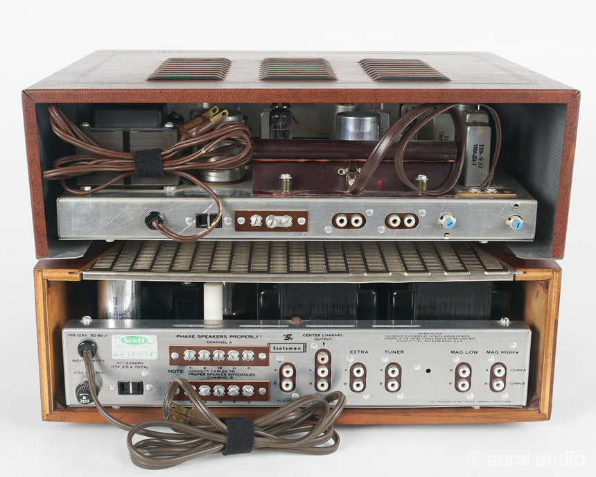 HH Scott Set // 222c Integrated Tube amp / 330d Tube Tuner
