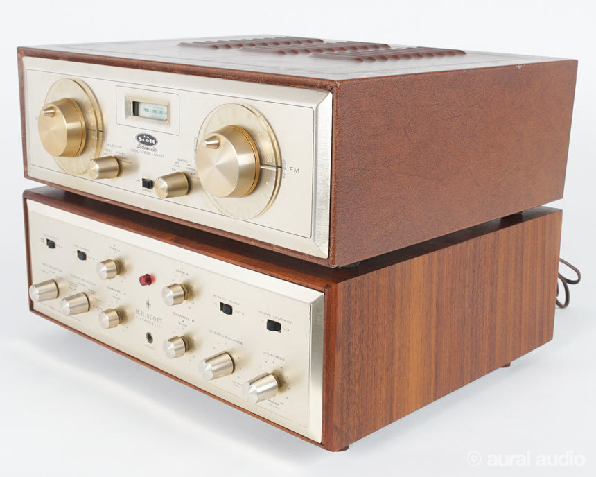 HH Scott Set // 222c Integrated Tube amp / 330d Tube Tuner