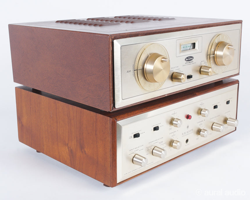 HH Scott Set // 222c Integrated Tube amp / 330d Tube Tuner
