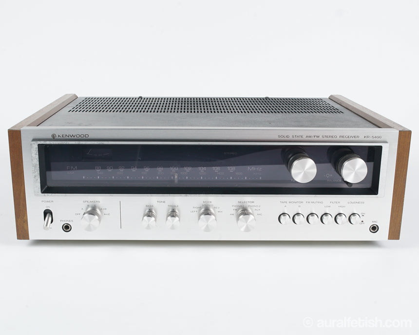 Kenwood KR-5400 // Stereo Receiver