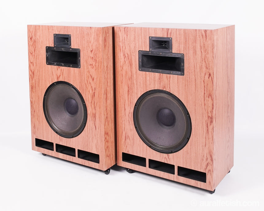 Klipsch Cornwall II // Horn Speakers / Flat Cut Bubinga / Aural Custom Restoration