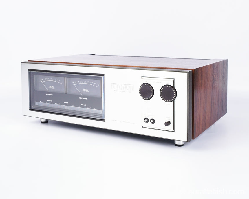 Luxman M-4000 // Solid-State Amplifier / Rosewood / Orig. Box & Manuals