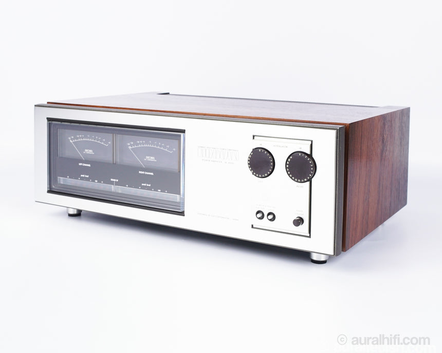Luxman M-4000 // Solid-State Amplifier / Rosewood / Orig. Box & Manuals