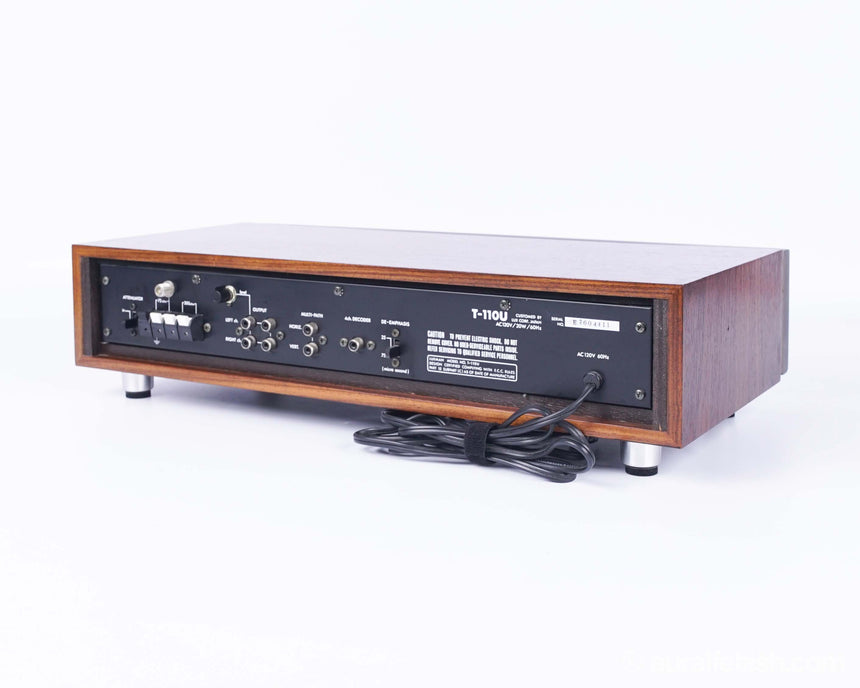 Luxman T-110 // Solid-State Tuner / Rosewood / 1 Owner / Orig. Box & Manuals