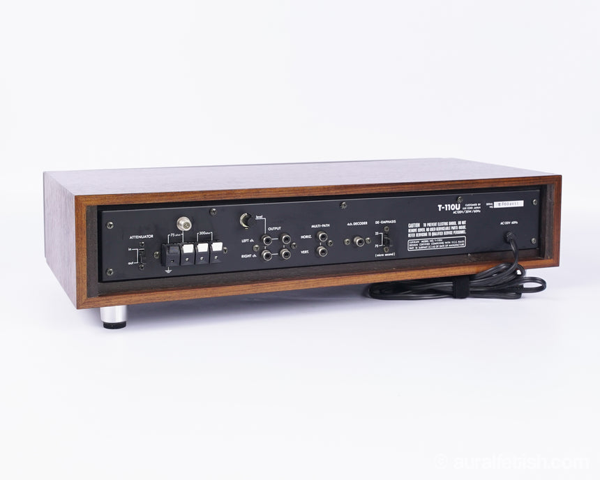 Luxman T-110 // Solid-State Tuner / Rosewood / 1 Owner / Orig. Box & Manuals