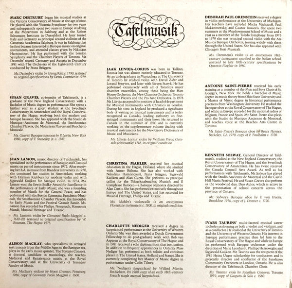 Tafelmusik Baroque Orchestra - Popular Masterworks Of The Baroque // Vinyl Record