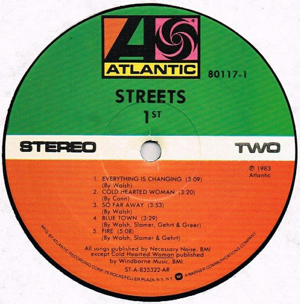 Streets - 1st // Vinyl Record