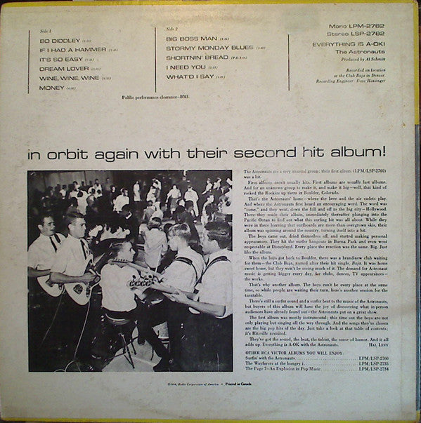 The Astronauts - Everything Is A-OK! // Vinyl Record