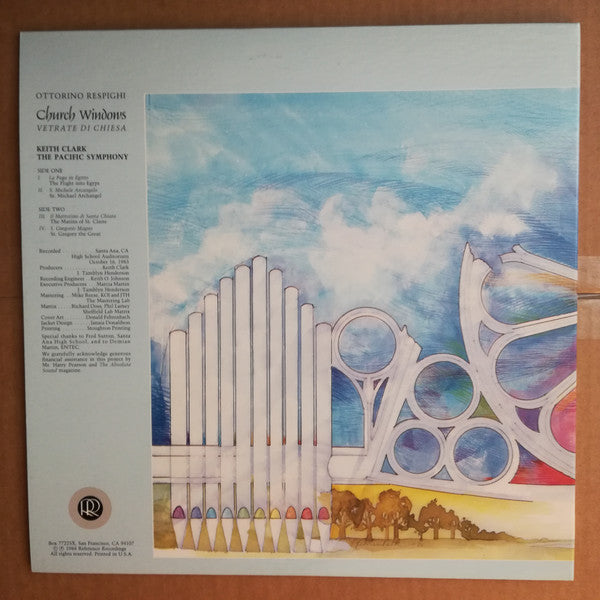 Ottorino Respighi - Church Windows // Vinyl Record