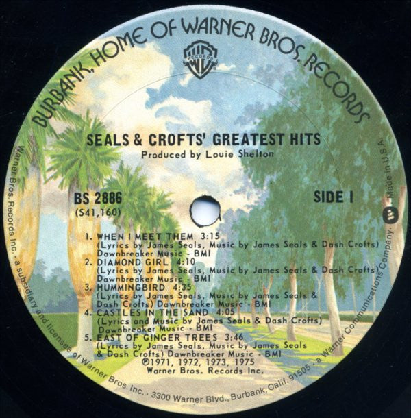 Seals & Crofts - Greatest Hits // Vinyl Record