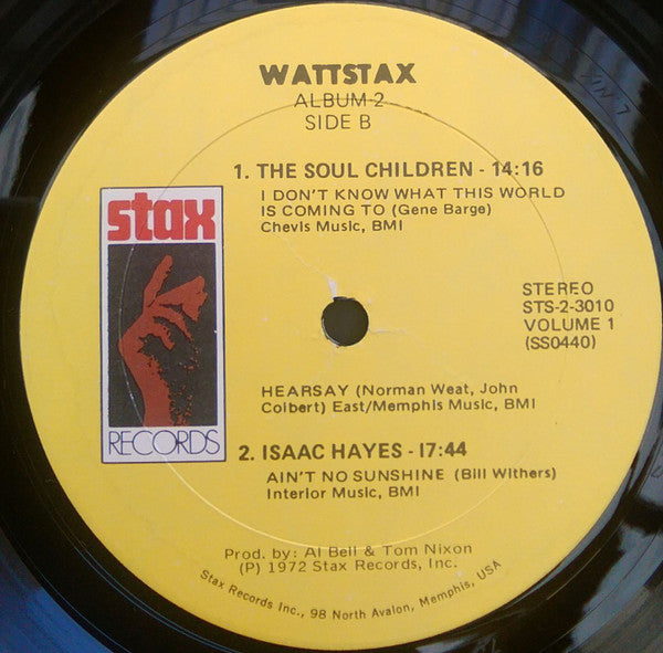 Various - Wattstax: The Living Word // Vinyl Record