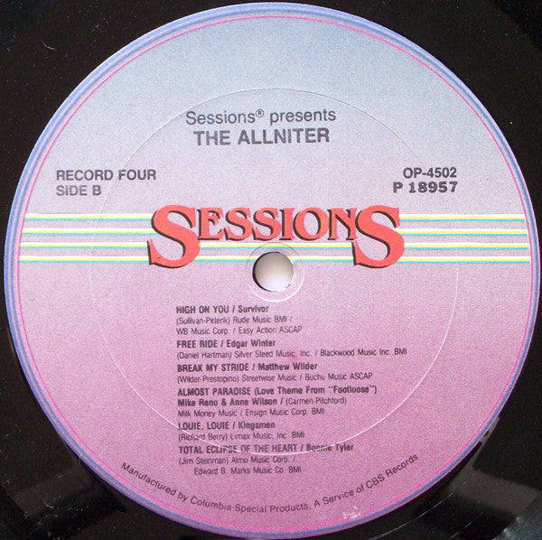 Various - The Allniter // Vinyl Record
