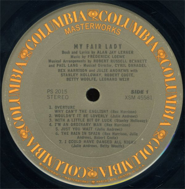 Rex Harrison - My Fair Lady - Original Cast, Recorded In London // Vinyl Record