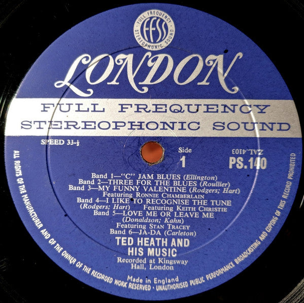 Ted Heath And His Music - Ted Heath Swings In High Stereo // Vinyl Record