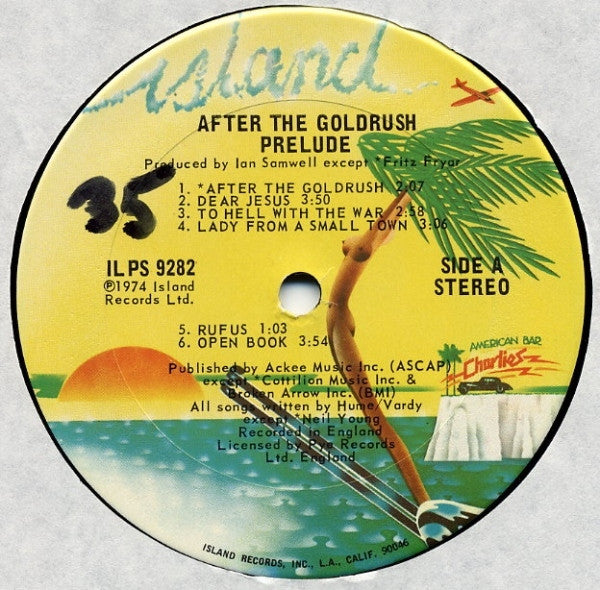 Prelude - After The Gold Rush // Vinyl Record