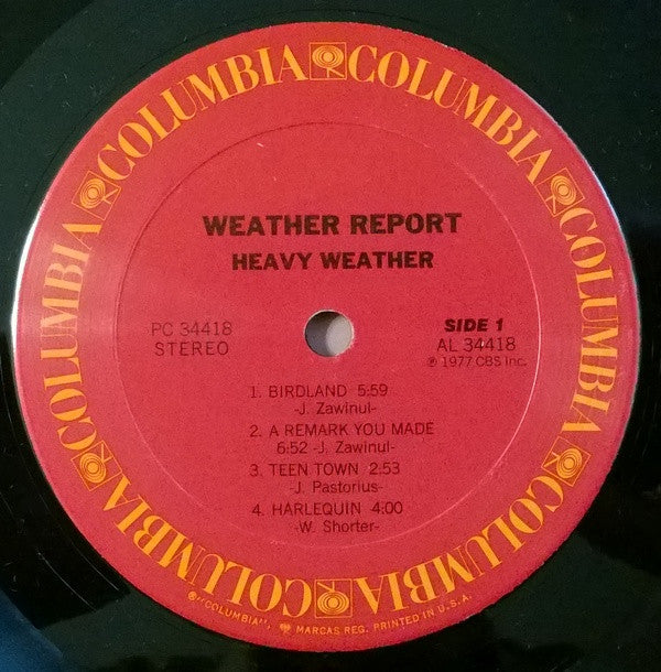 Weather Report - Heavy Weather // Vinyl Record