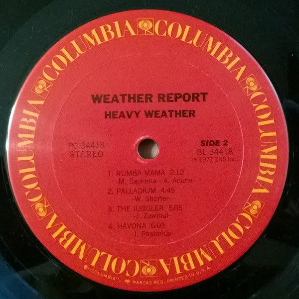 Weather Report - Heavy Weather // Vinyl Record