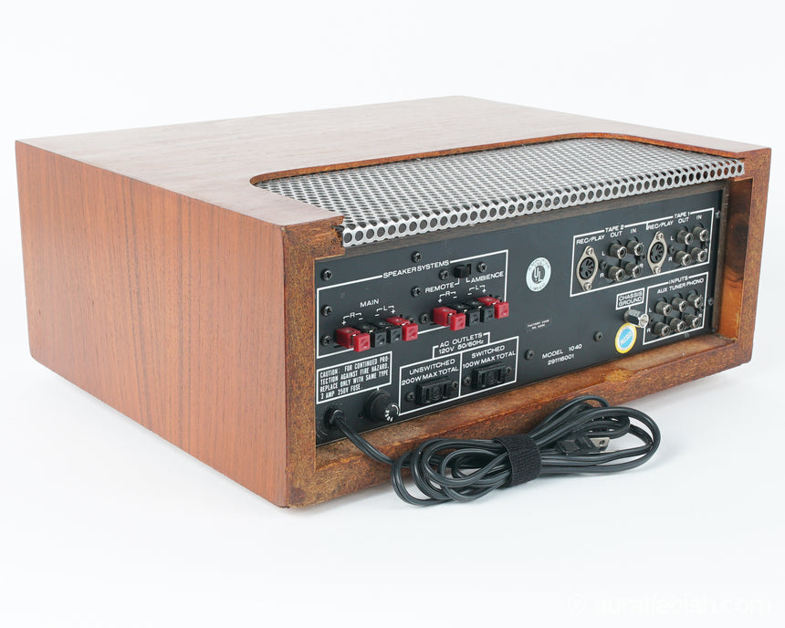 Marantz 1040 // Integrated Amplifier / Walnut Cabinet